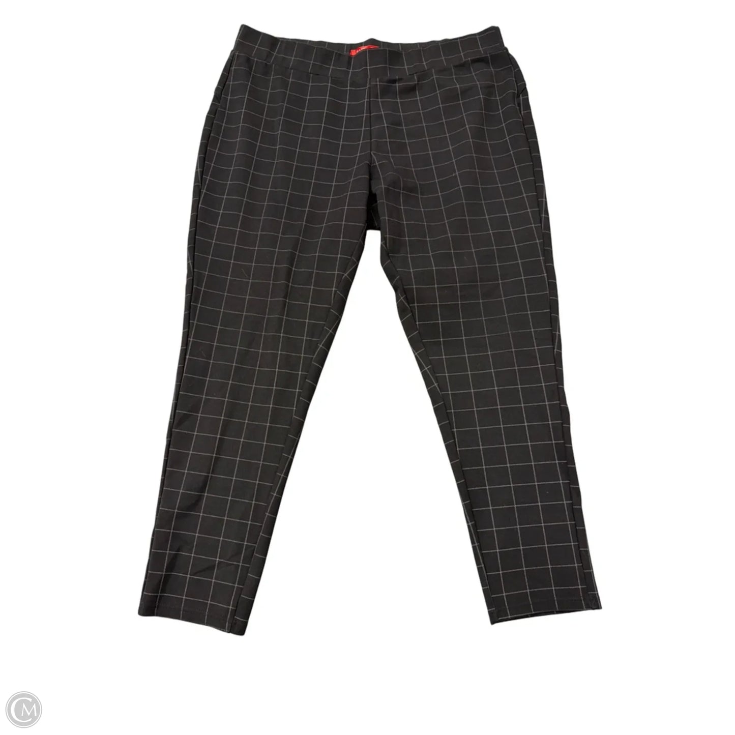 Pants Leggings By Maze In Black & Grey, Size: 26