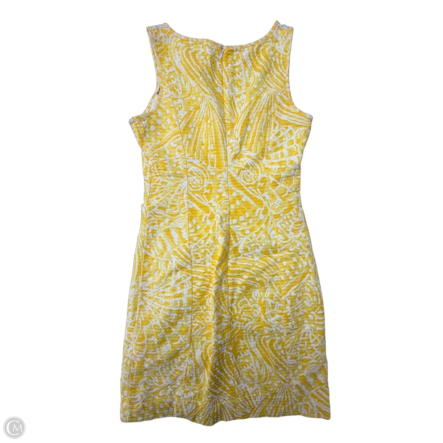 Dress Designer By Lilly Pulitzer In Yellow, Size: Xxs