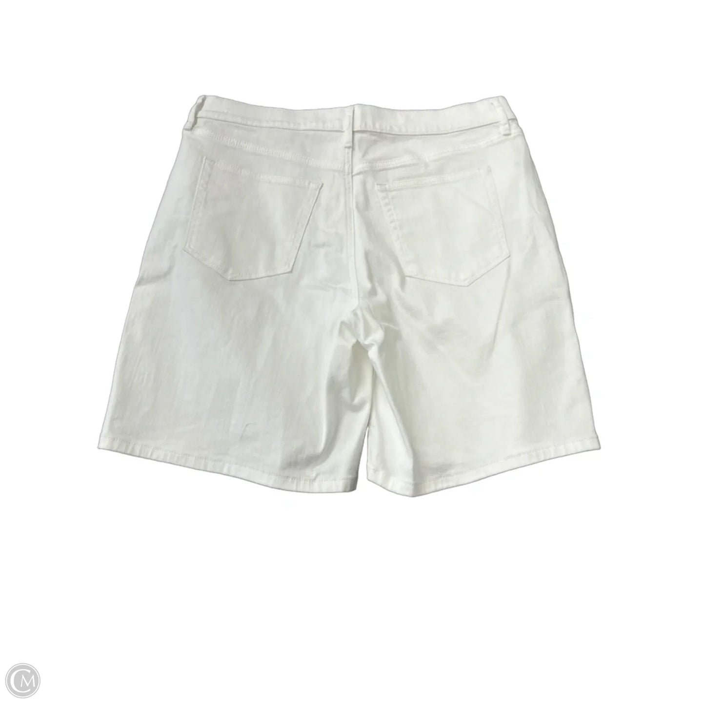 Shorts By Loft In White Denim, Size: 12