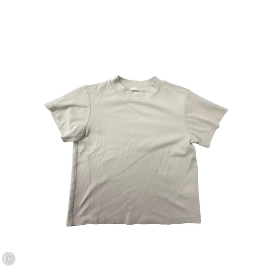 Top Sleeveless By Clothes Mentor In Tan, Size: S