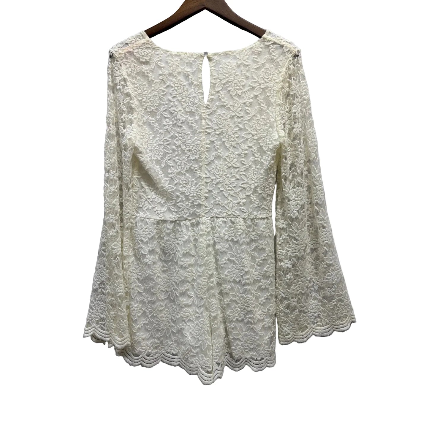 Romper By Venus In Cream, Size: M