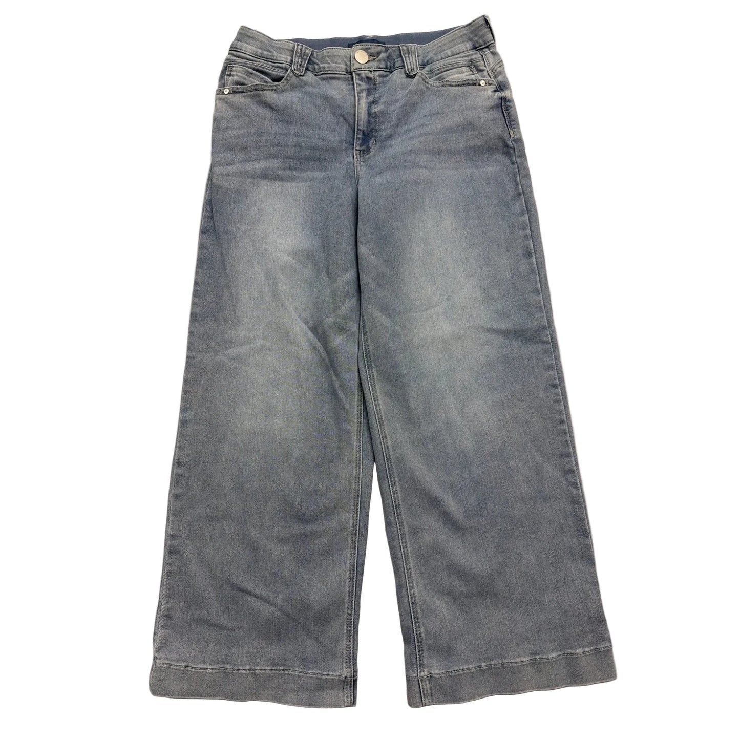 Jeans Wide Leg By Democracy In Blue Denim, Size: 12p