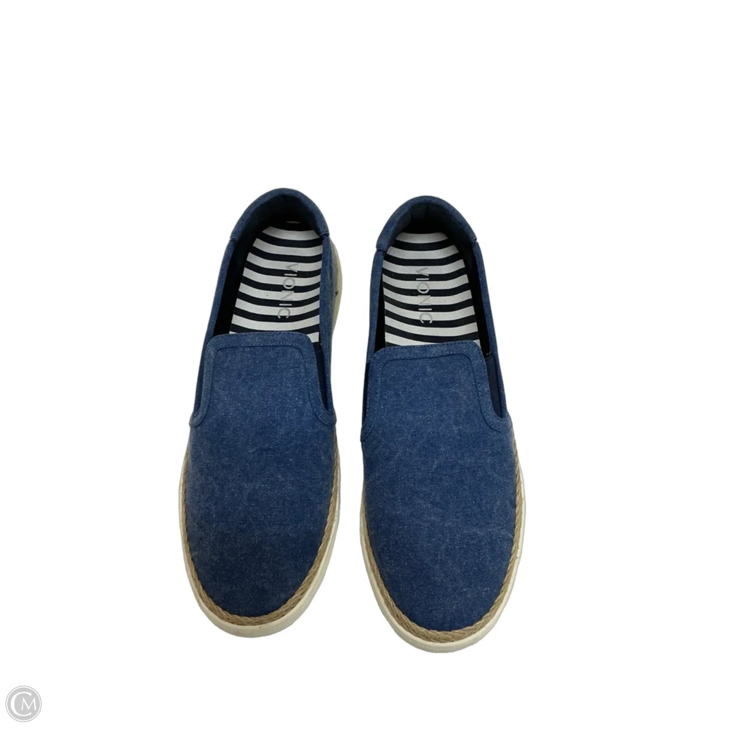 Shoes Flats By Vionic In Blue, Size: 9.5