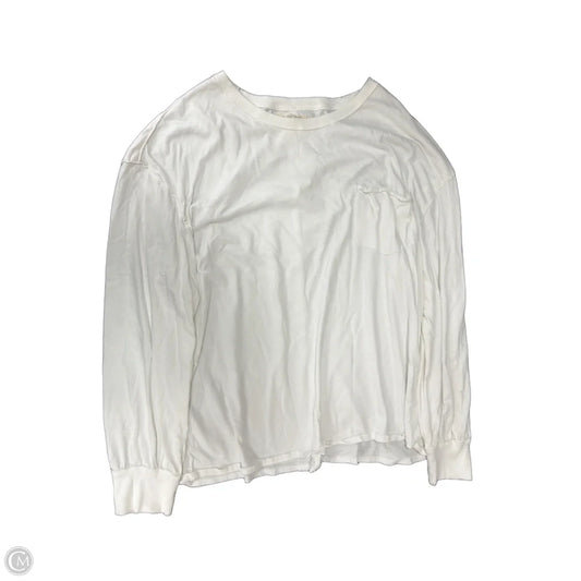 Top Long Sleeve By We The Free In White, Size: Xl