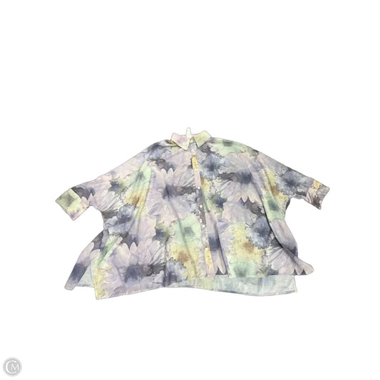 Top Long Sleeve By Clothes Mentor In Floral Print, Size: M