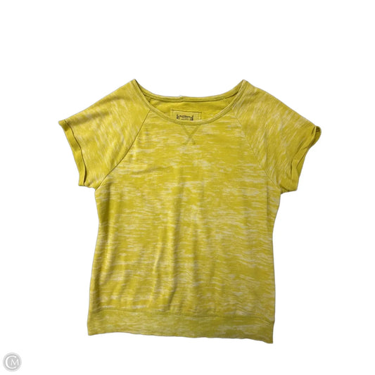Top Short Sleeve By Ruff Hewn In Green, Size: L