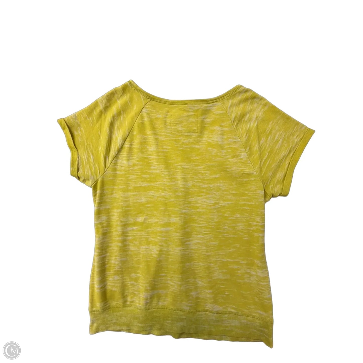 Top Short Sleeve By Ruff Hewn In Green, Size: L