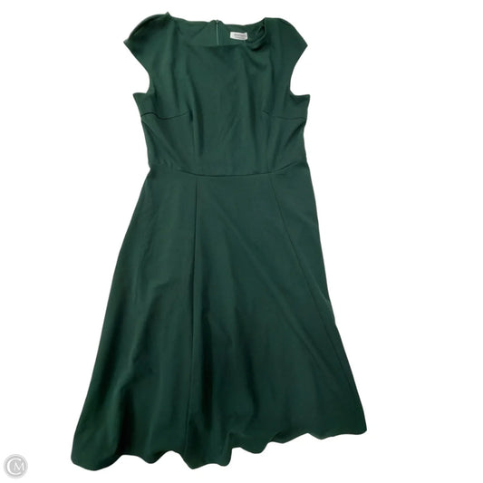 Dress Casual Midi By Clothes Mentor In Green, Size: Xl