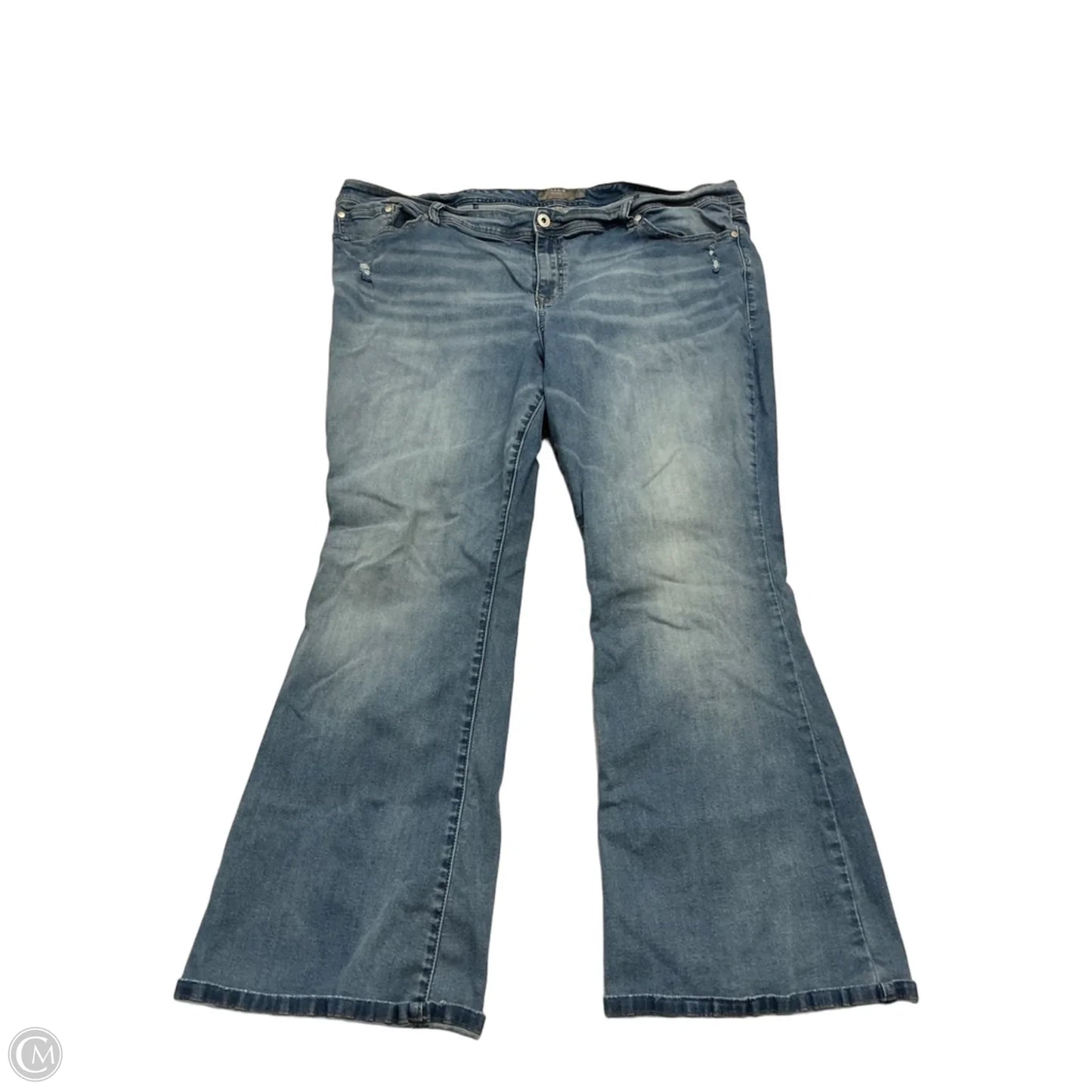 Jeans Boot Cut By Torrid In Blue Denim, Size: 26