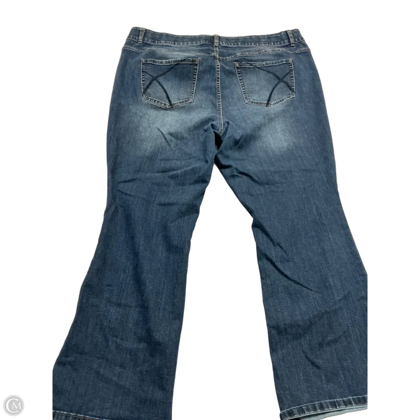 Jeans Boot Cut By Lane Bryant In Blue Denim, Size: 26
