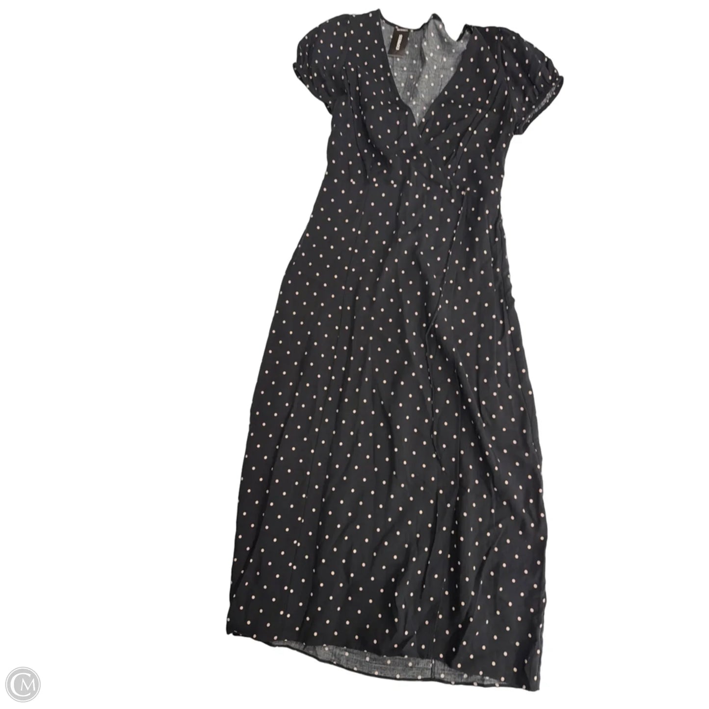 Dress Casual Midi By Express In Polkadot Pattern, Size: Xs