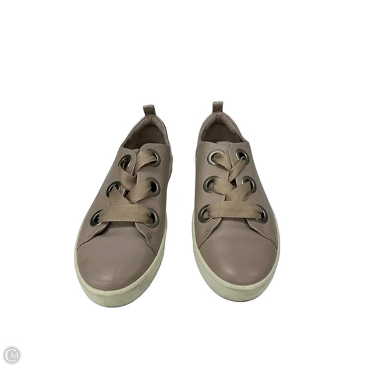 Shoes Sneakers By Ecco In Taupe, Size: 9