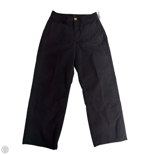 Pants Cropped By Quince In Black, Size: 6