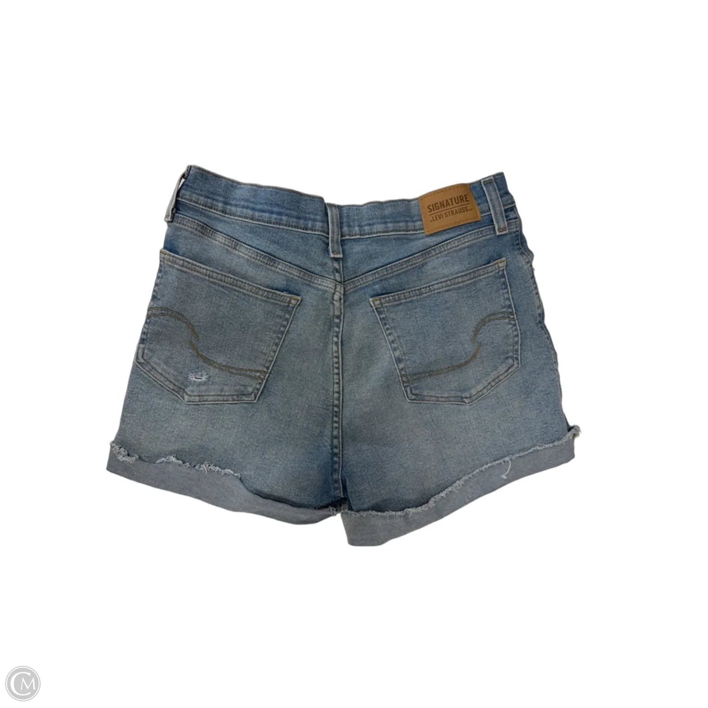 Shorts By Levis Signature In Blue Denim, Size: 10