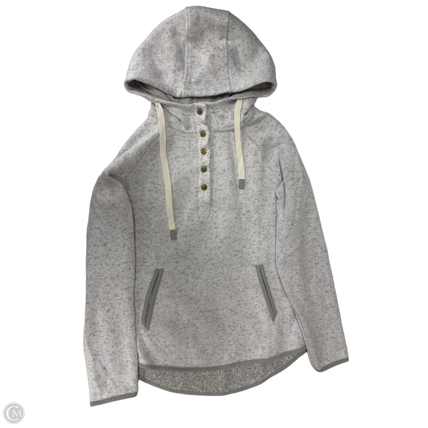 Sweatshirt Hoodie By Thread And Supply In Grey, Size: L