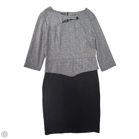 Dress Work By Cmf In Black & Grey, Size: M