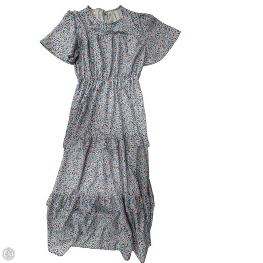 Dress Casual Maxi By Shein In Floral Print, Size: M