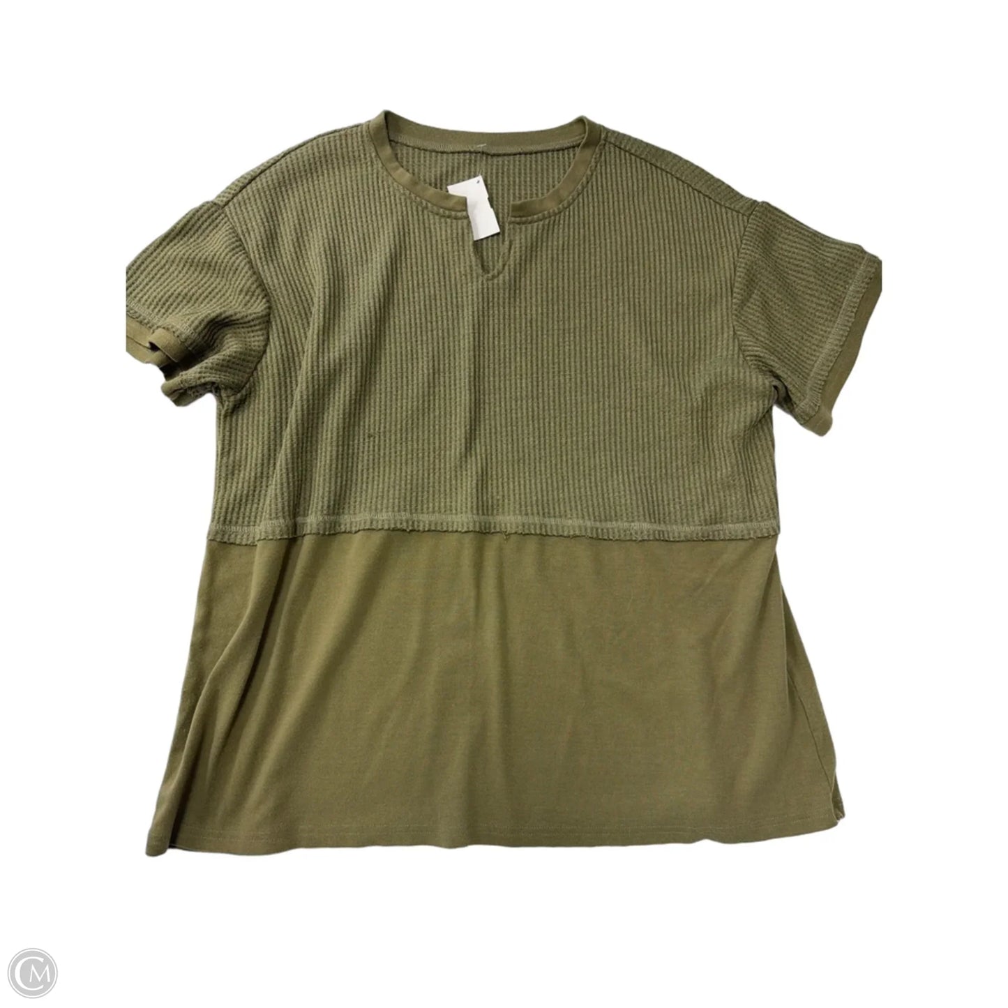 Top Short Sleeve By Clothes Mentor In Green, Size: Xl