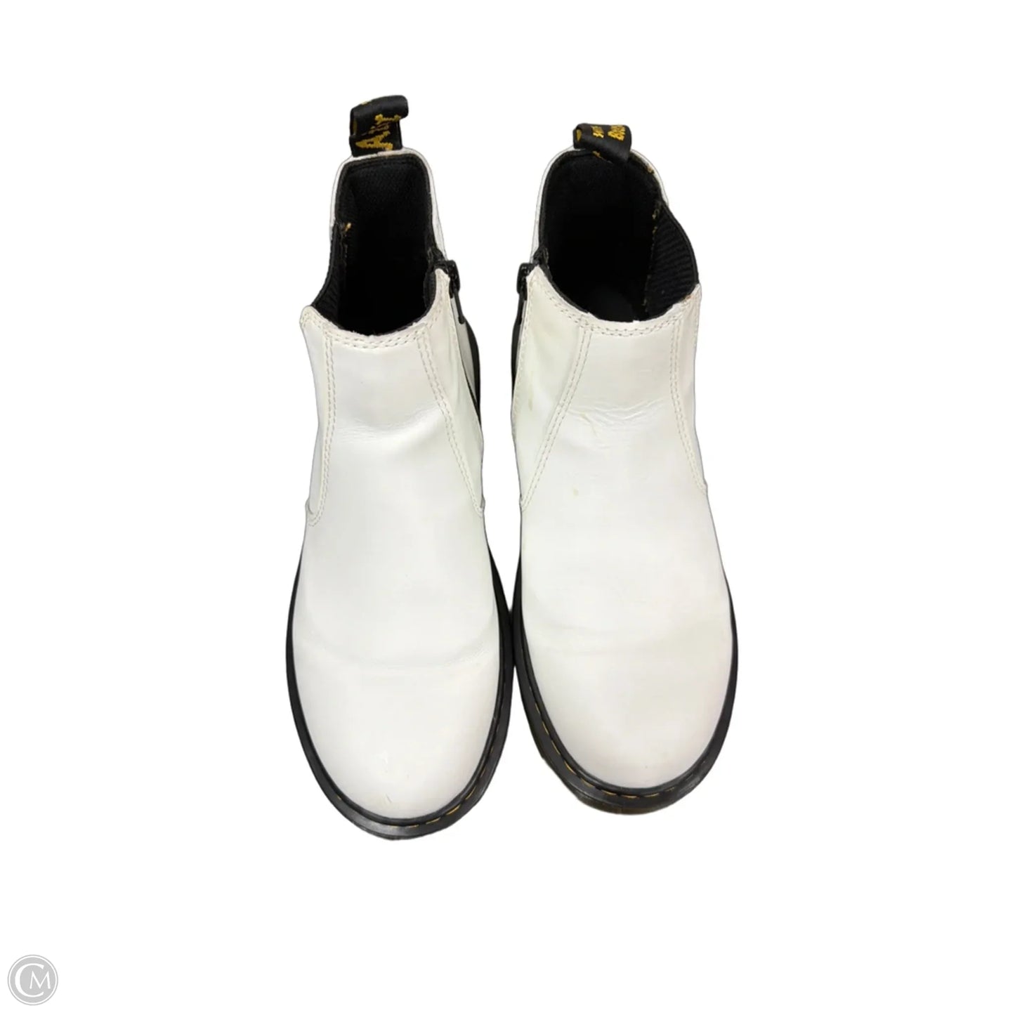 Boots Ankle Flats By Dr Martens In White, Size: 7