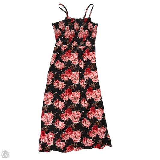 Dress Casual Maxi By Clothes Mentor In Floral Print, Size: 1x