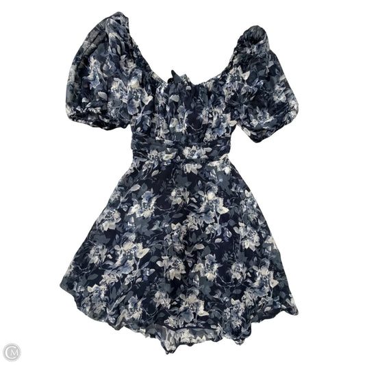 Dress Casual Short By Clothes Mentor In Blue, Size: L