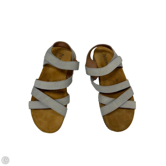Sandals Flats By Bjorndal In Blue, Size: 9