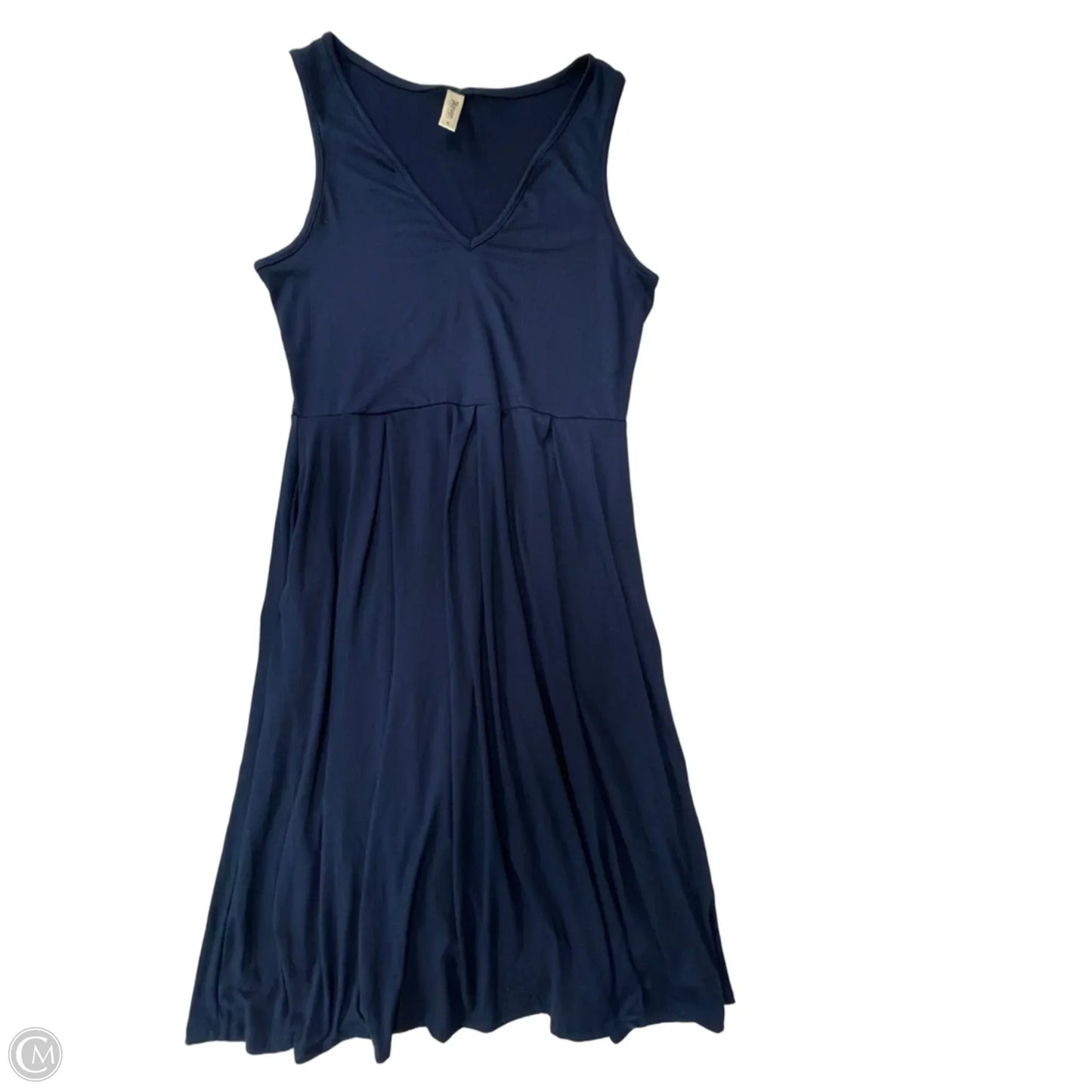 Dress Casual Midi By Cme In Navy, Size: M