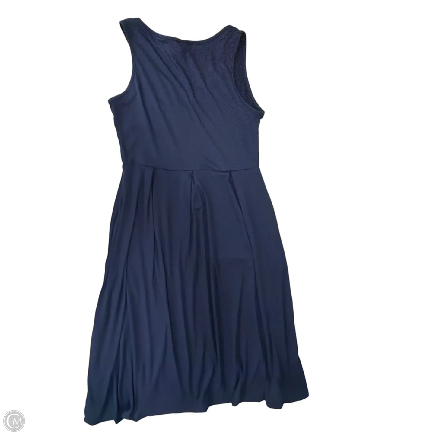 Dress Casual Midi By Cme In Navy, Size: M