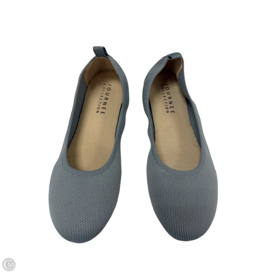 Shoes Flats By Journee In Blue, Size: 8.5