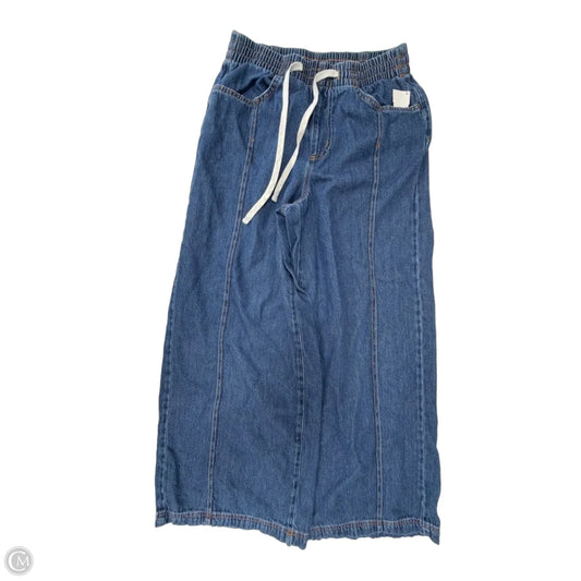 Jeans Wide Leg By Universal Thread In Blue Denim, Size: 4