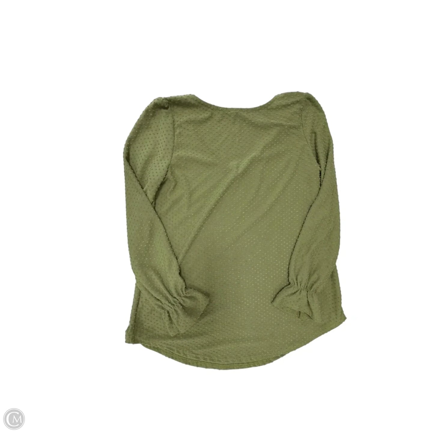 Top Long Sleeve By Clothes Mentor In Green, Size: S