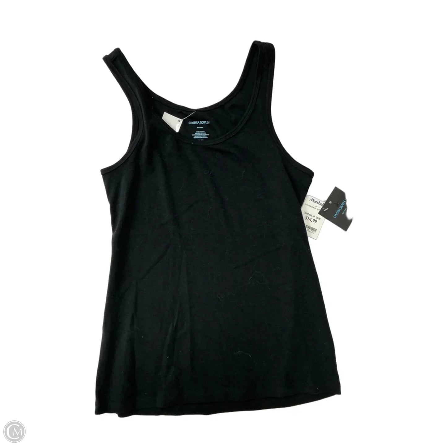 Tank Top By Cynthia Rowley In Black, Size: Xl