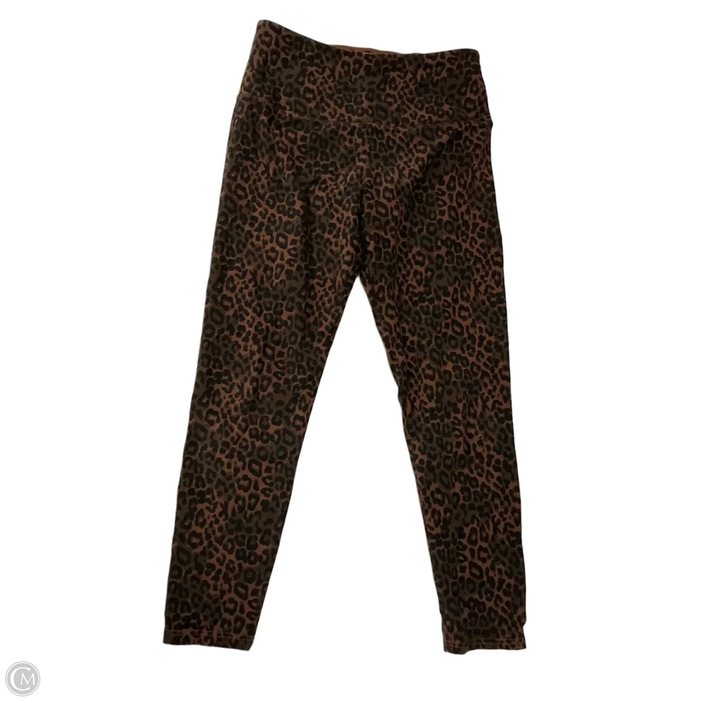 Athletic Leggings By Casablanca In Animal Print, Size: S