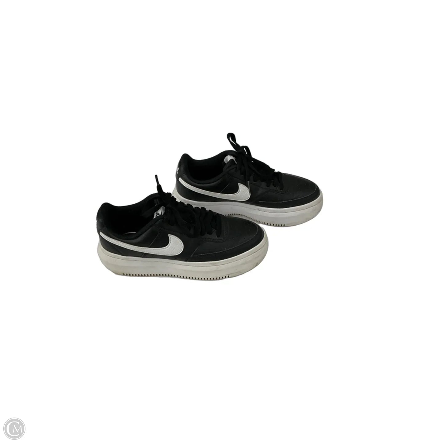 Shoes Sneakers By Nike In Black & White, Size: 7