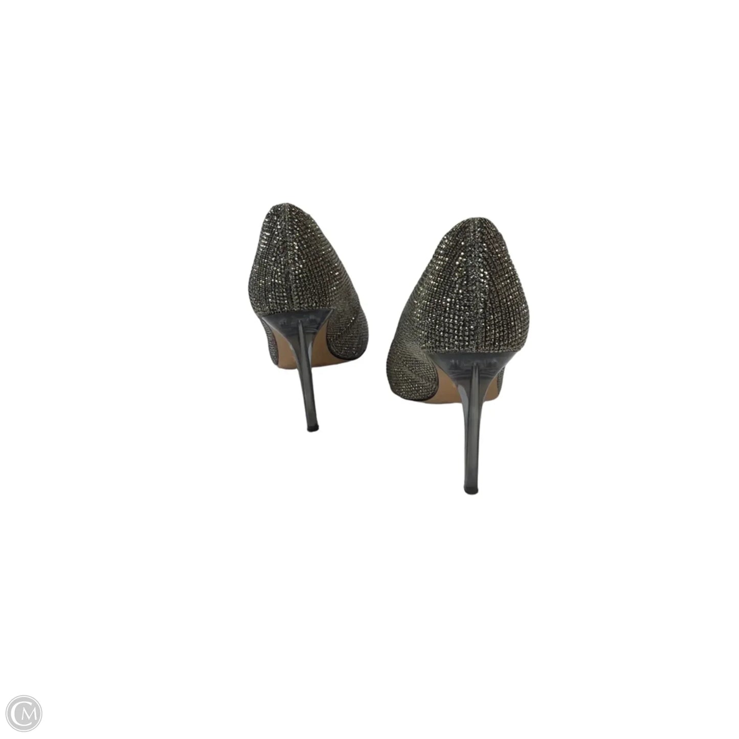 Shoes Heels Stiletto By Mix No 6 In Silver, Size: 8.5