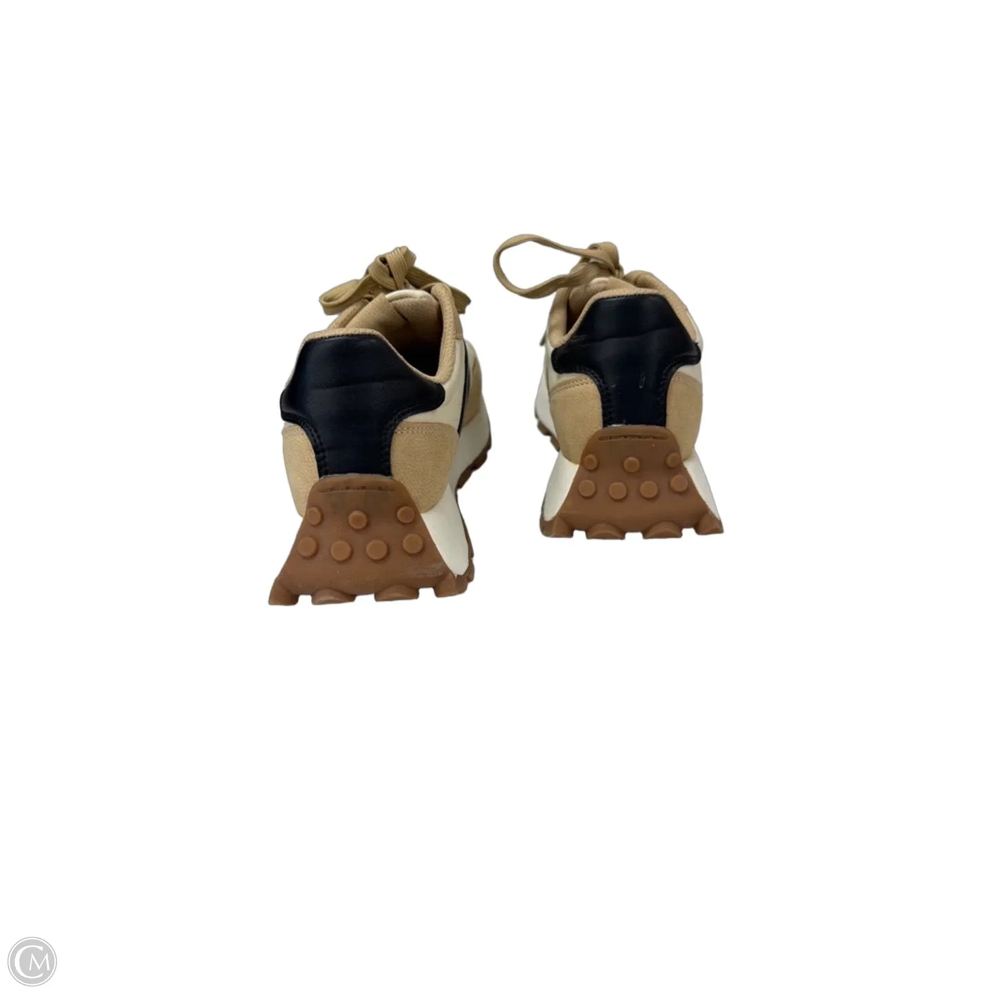 Shoes Sneakers By Clothes Mentor In Black & Tan, Size: 8.5