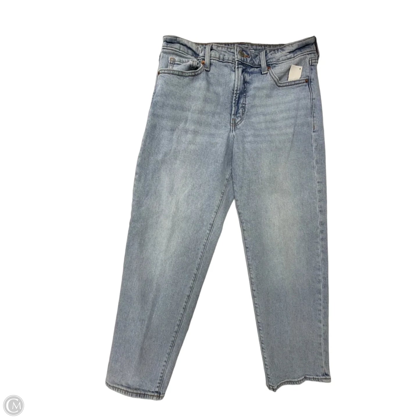 Jeans Straight By Old Navy In Blue Denim, Size: 12