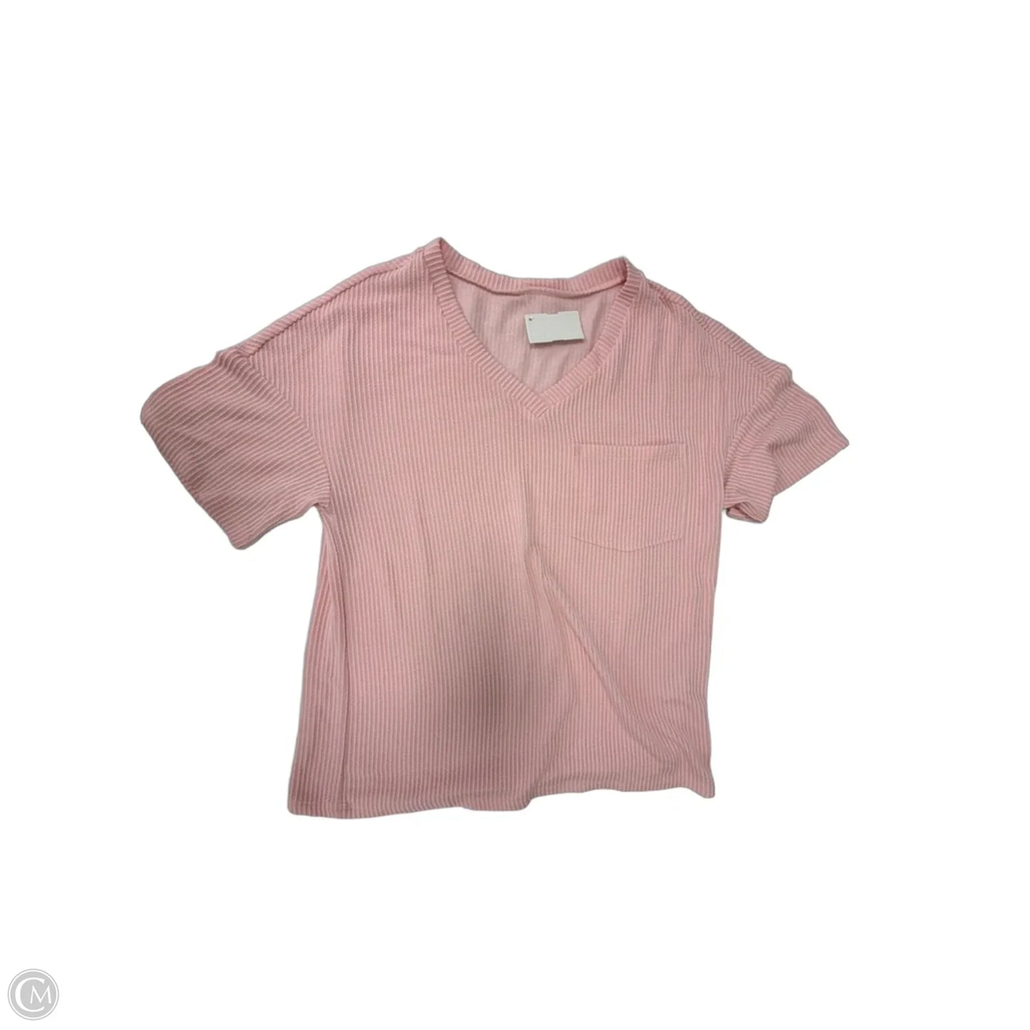Top Short Sleeve By Clothes Mentor In Pink, Size: Xs