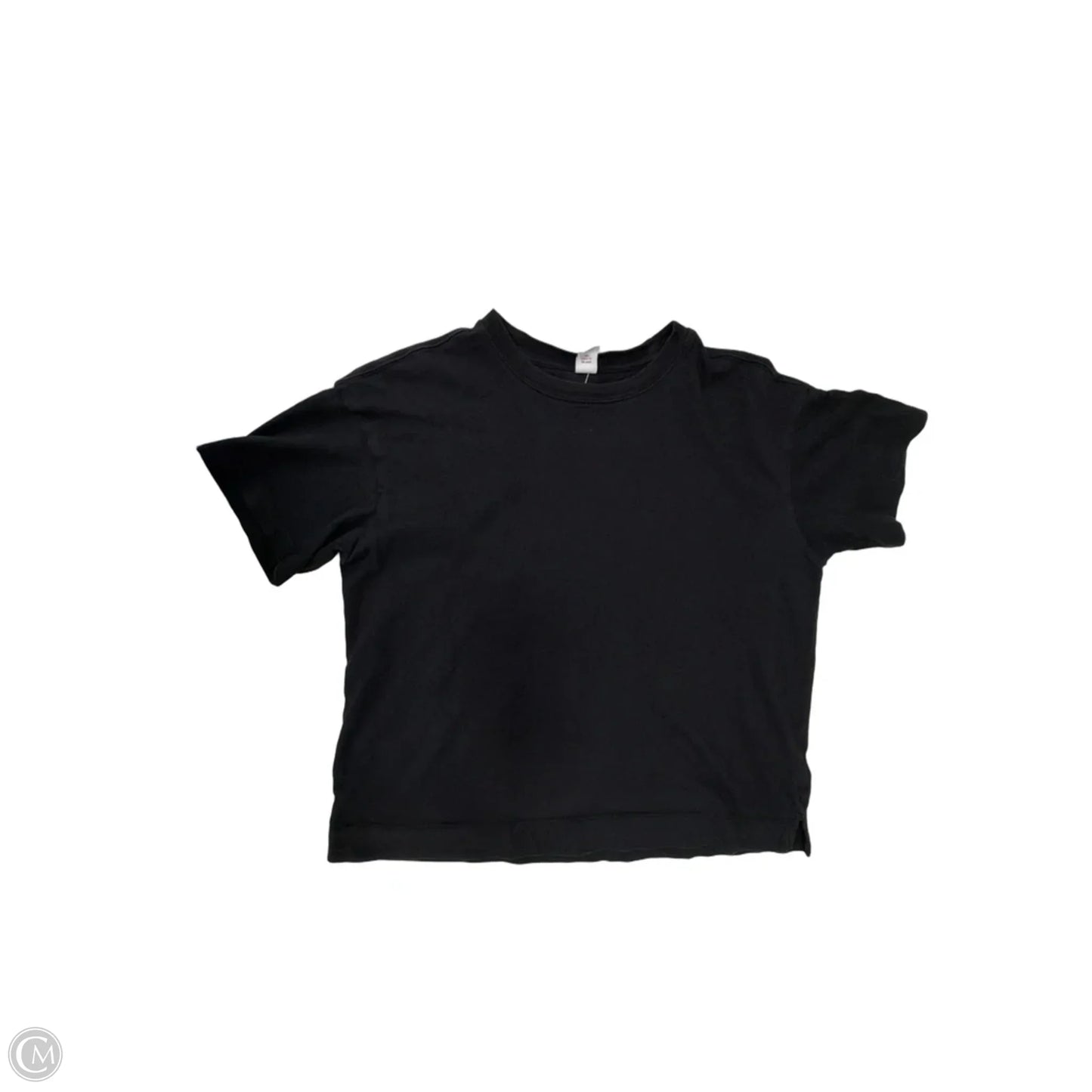 Top Short Sleeve Basic By Old Navy In Black, Size: Xs