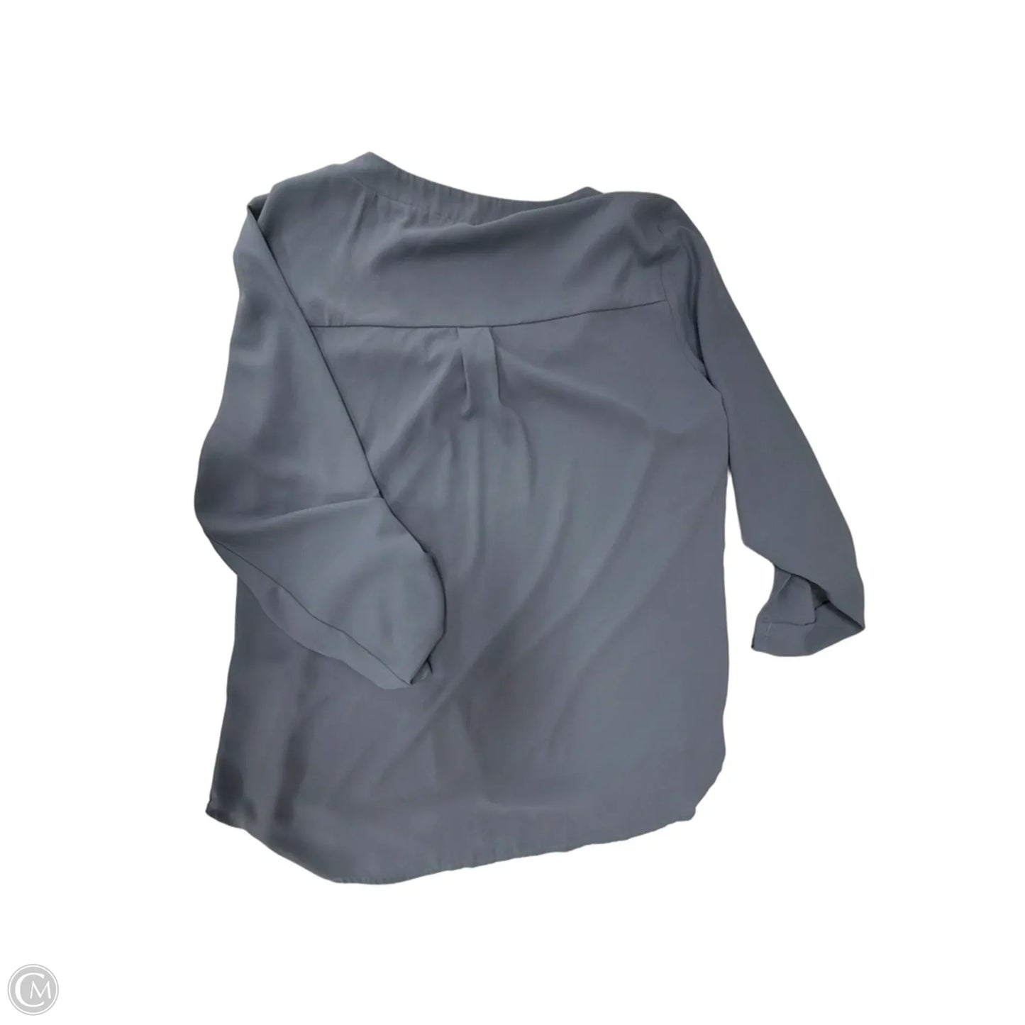 Top Long Sleeve By Clothes Mentor In Grey, Size: M