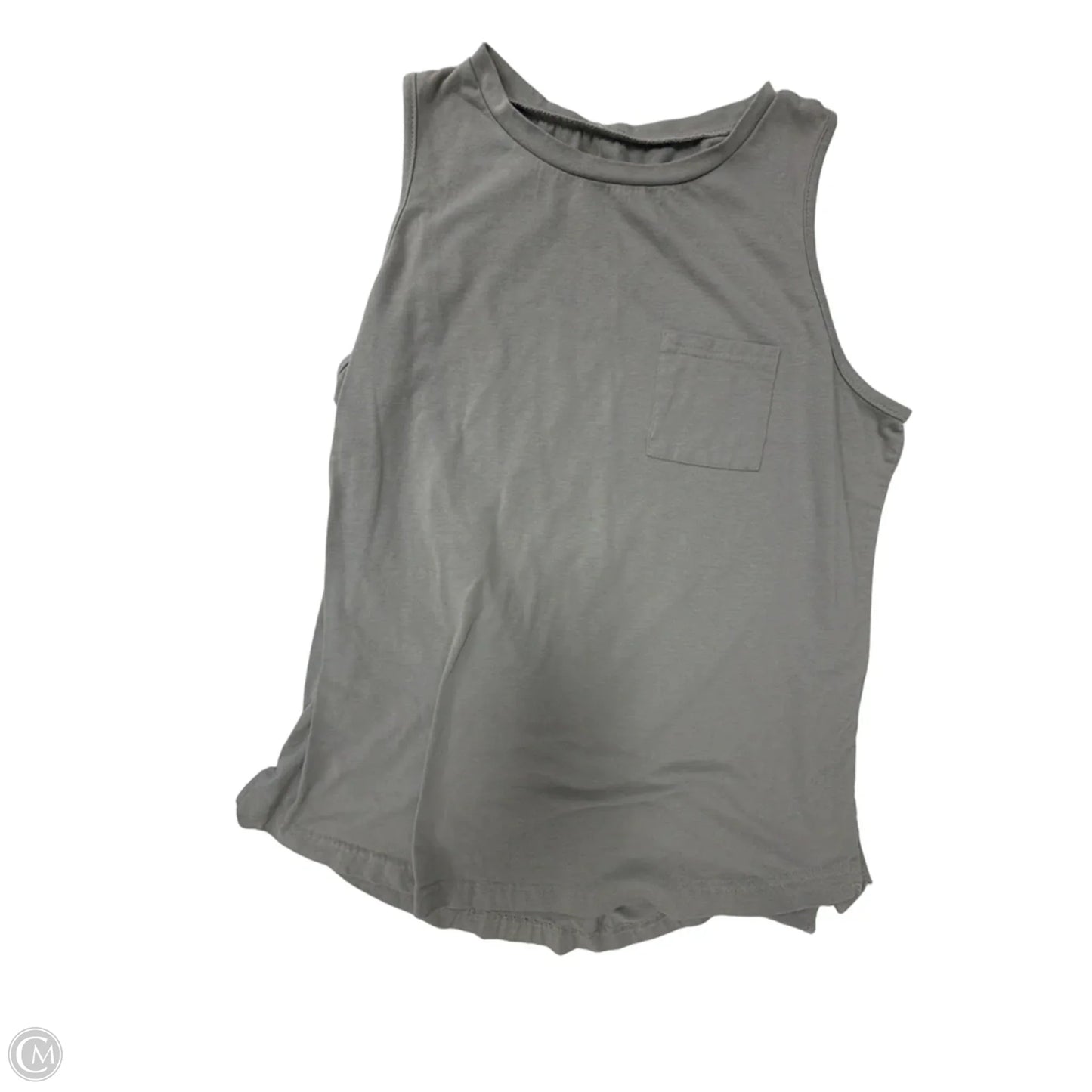 Tank Top By Clothes Mentor In Grey, Size: M