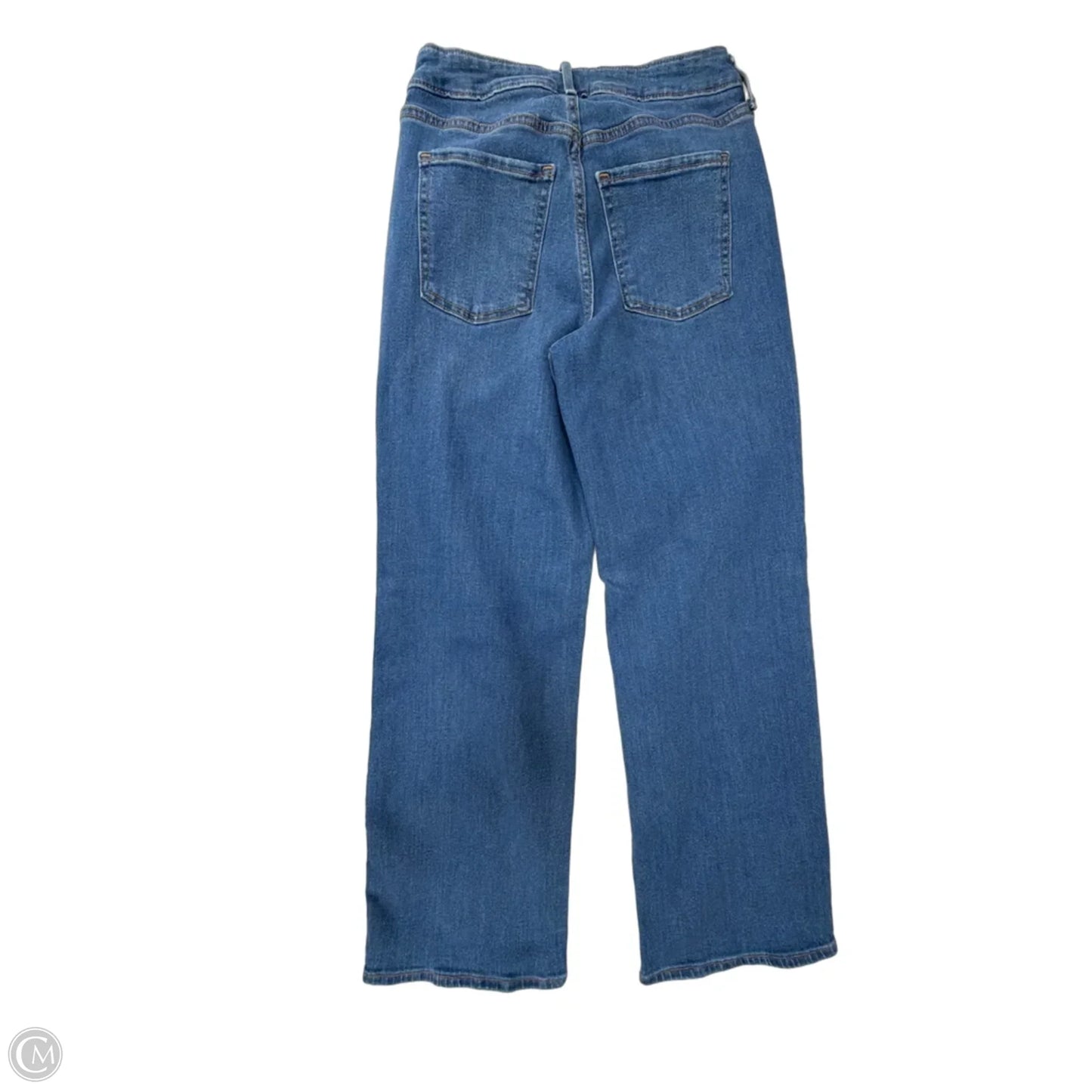 Jeans Wide Leg By Old Navy In Blue Denim, Size: 4p