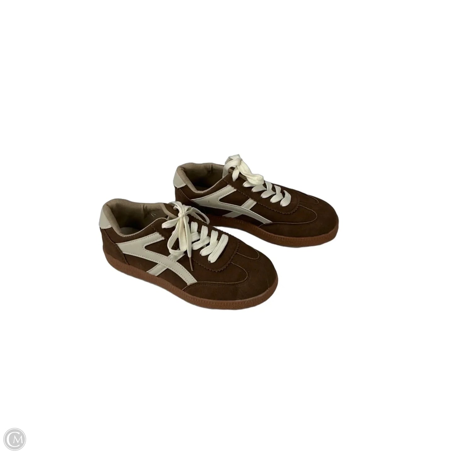 Shoes Sneakers By Clothes Mentor In Brown, Size: 7