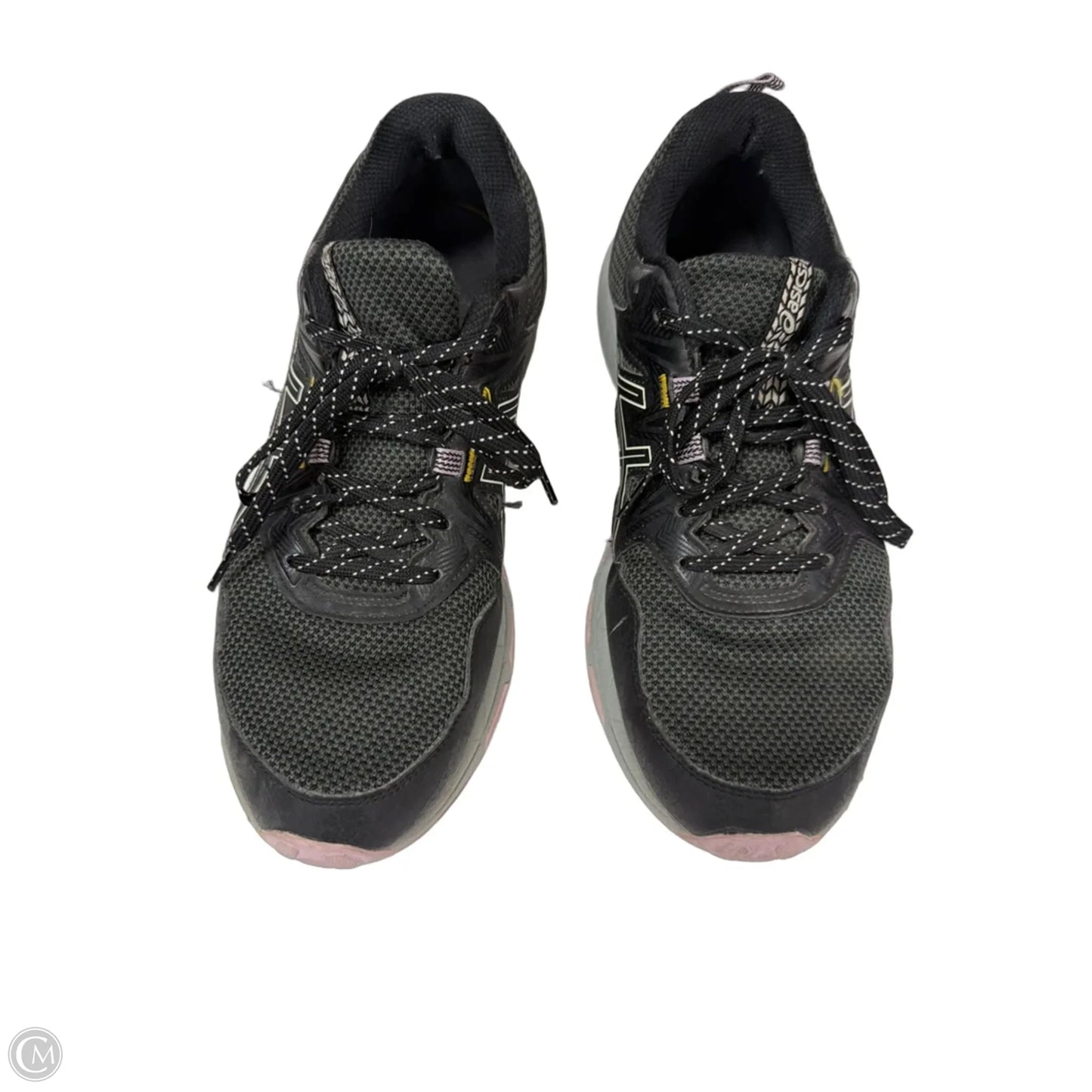 Shoes Athletic By Asics In Black & Grey, Size: 10