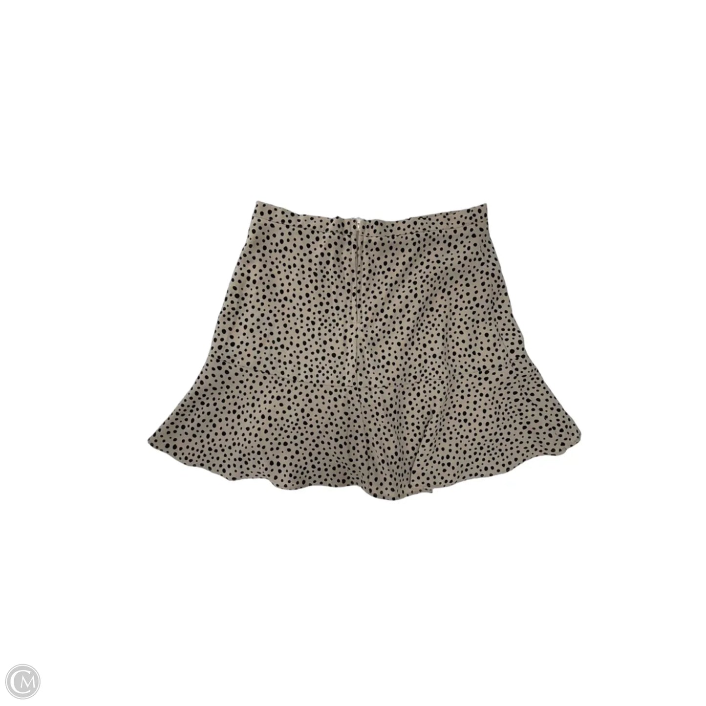 Skirt Mini & Short By Mi Ami In Black & Brown, Size: L