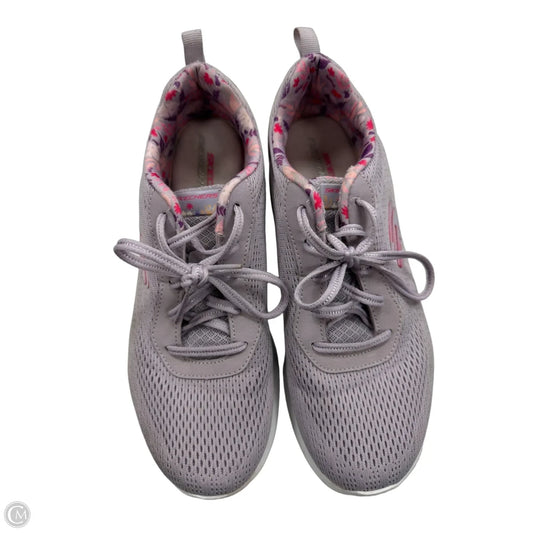 Shoes Athletic By Skechers In Purple, Size: 9.5