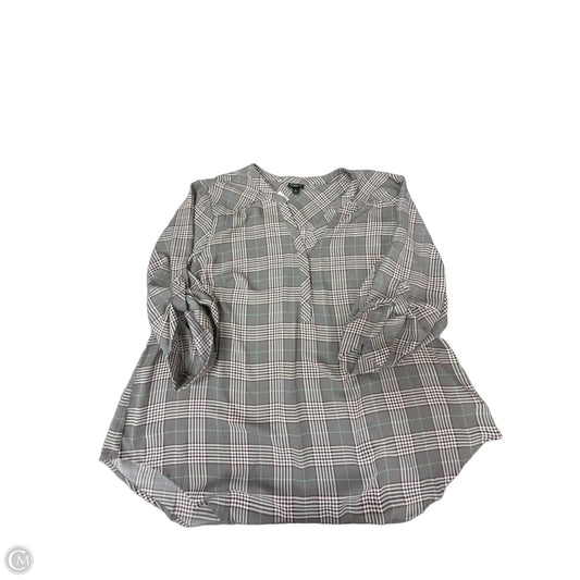 Top Long Sleeve By Torrid In Grey, Size: 3x