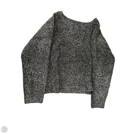 Sweater By Bar Iii In Black & Silver, Size: 1x