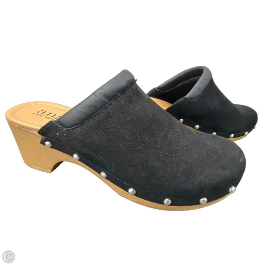 Shoes Heels Block By Ana In Black, Size: 6.5