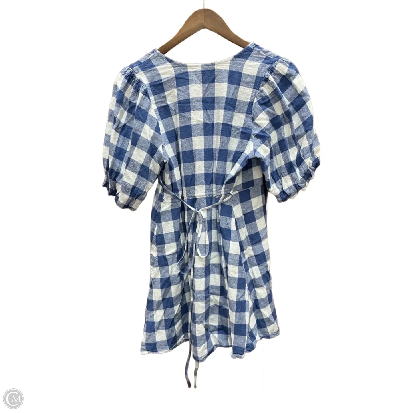 Dress Casual Midi By Old Navy In Checkered Pattern, Size: M